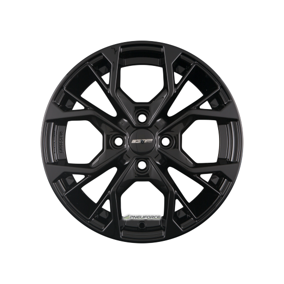GMP - MATISSE BLACK GLOSSY 7X17 LK:4/108 ET:45 ML:63,4